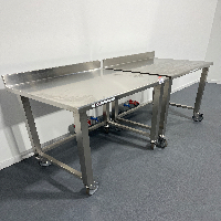 Lot of Table Stainless Steel x2 image 0